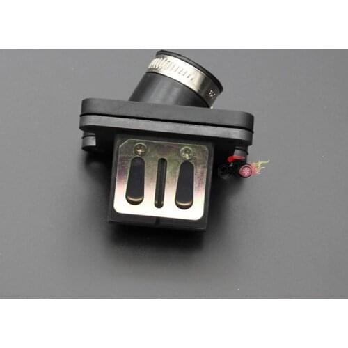 CARBURETOR 24mm Intake Pipe Manifold Reed Valve Valves For 50SX 50 JUNIOR 50CC SX JR SR ADVENTURE BIKE