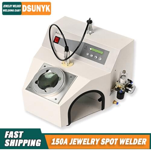 150A Intelligent Imitation Flash Spot Welder Platinum, Gold, Silver and Other Hardware Welding Jewelry Butt Welder