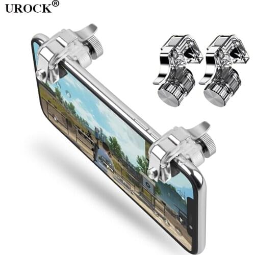 Metal Smart Phone Mobile Gaming keyPads Trigger for PUBG Mobile Fire Button Aim Keypads L1R1 Shooter Pubg Controller Gamepad