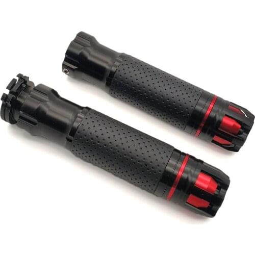 Motorcycle Anti-Skid Handle ends handlebars Racing hand grips CNC 22mm 7/8" For Honda cb400 CB919 CB190R CB650R CB125R CB400SF