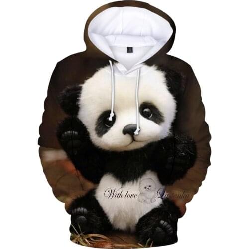 2020 New Creative Chinese Panda Men Women Hoodies Sweatshirt Harajuku 3D Printed Pattert Cute Pullovers Fashion Autumn Clothes