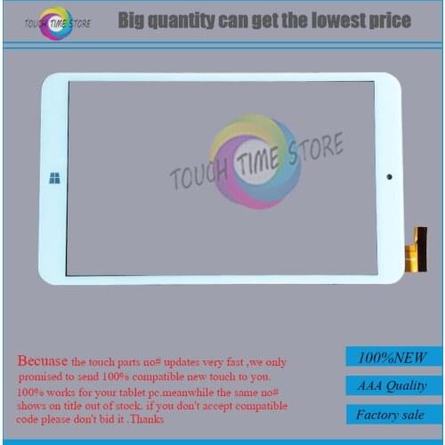 New White Touchscreen For Onda V80 Plus OI10 0 Tablet PC. Capacitive Touch Screen Panel Digitizer Glass Free Shipping