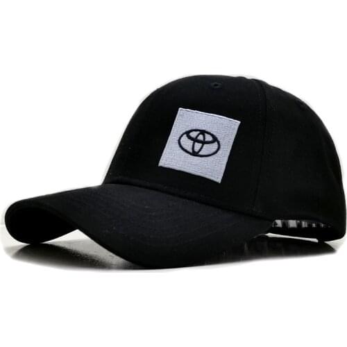 Wholesale Toyota Baseball Cap Embroidery Casual Bone Back Buckle Hat Mens Racing Cap Logo Motorcycle Sports Cap Trucker Cap