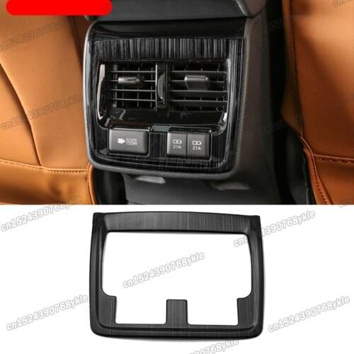 Lsrtw2017 pearl chrome abs car armrest rear vent trims for bmw f31 f30 f34 316i 318i 320i 328i 330i 335i 340i 420i F32 F33 F36