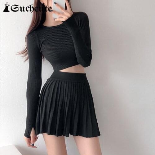 Женские трикотажные юбки Suchcute China At AliExpress