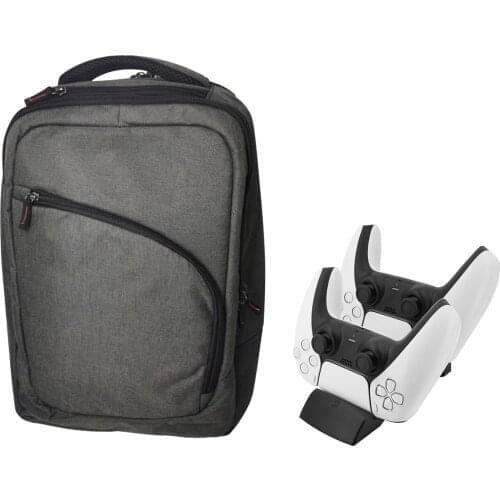 Game Console Bag For PS5 Travel Portable Canvas Double-layer Storage Protection Shoulder Handbag Drop Shipping Wholesale