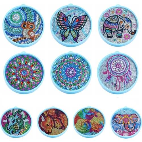 LED Decoration Light landscape DIY Full Drill Diamond Painting Light Bedroom Night Lamp Home Desk Decorative Animal Night Lamp