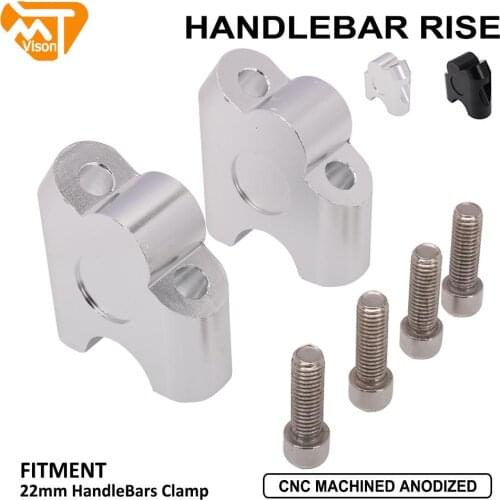 Motorcycle Universal 22mm Handle Bar Riser Handlebar Clamp Back Move Mount Adapter For Honda Kawasaki KTM Pit Dirt motorbike