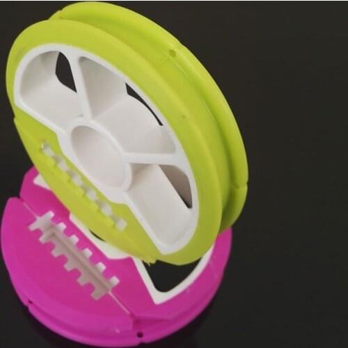 JIGEECARP 1pc Round Silicone Line Holders Fishing Tool Main Line Leader Rig Storage Tackle Fishing Accessories