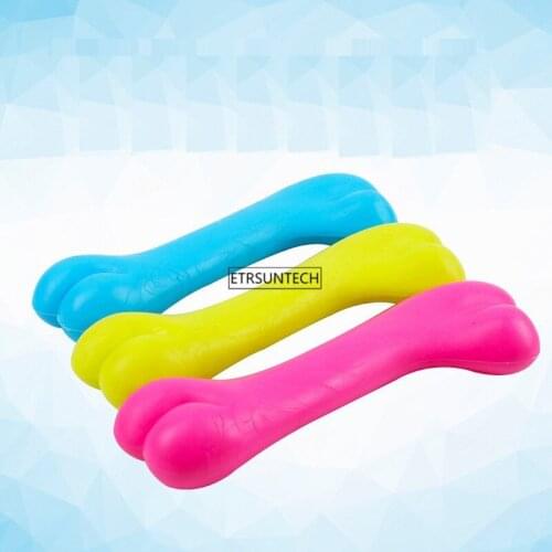 100pcs Pet Product Rubber Dog Toy Bone Chew Teeth Pet Toy Dog Bite Resistant Molar Training Grinding Teeth