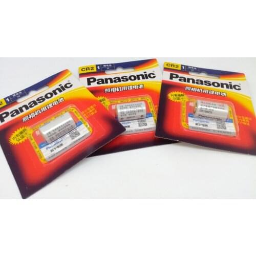 5pack/lot New Original Panasonic CR2 3V CR15H270 850mah CR 2 Lithium Battery Camera Batteries