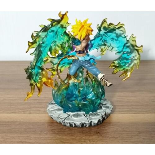 Anime One Piece GK Marco Action Figure The secular bird Phoenix Cute Version Collection Model Toy Trendy Statue Figure Doll