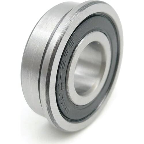 10pcs F6202 F6202RS F6202-2RS 15x35x11 MOCHU Flange Bearing Miniature Deep Groove Ball Bearing Sealed Ball Bearings