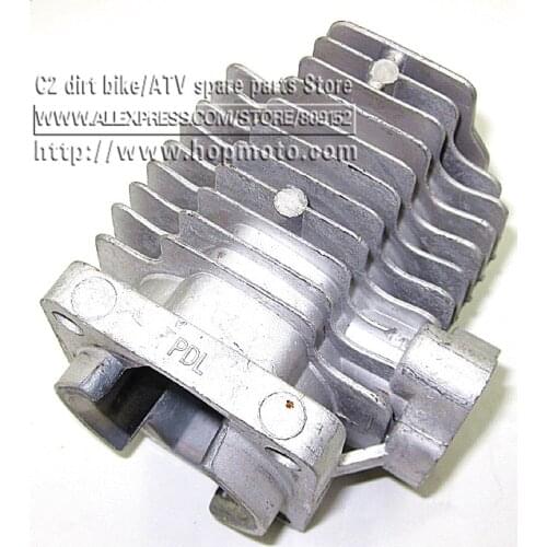 44-6 Engine Cylinder Head for 2 stroke 49cc Mini Dirt bike Mini ATV Quad Pocket bike