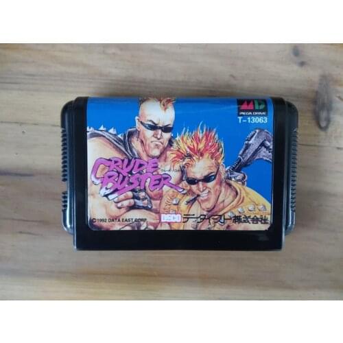 MD Game : CRUDE BUSTER ( Japan Version!! )