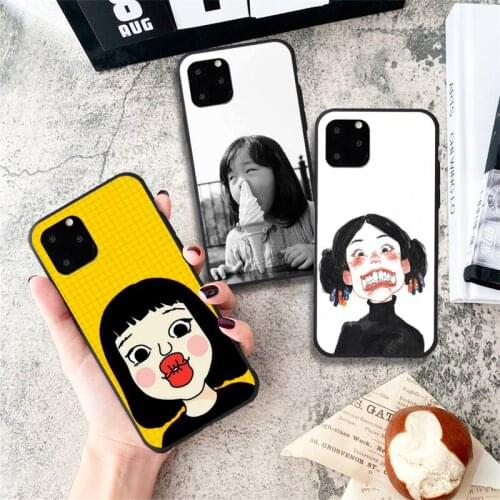 Cool Funny Cartoon Phone Case for iPhone 11 12 Pro mini pro XS MAX 8 7 6 6S Plus X 5S SE 2020 XR