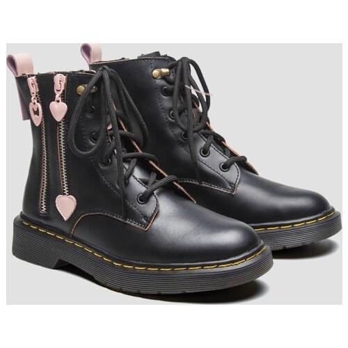 Mid Heel Motorcycle Martin Boots Lady Lolita Boots Woman Platform Shoes Autumn Lolita Martins Boots Gothic Japanese Kawaii Anime