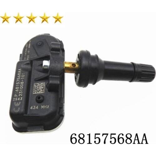 New Tpms Sensor 68157568AA Fit for Ram 1500 3500 Jeep Cherokee 434MHz Tire Pressure Monitor Systems