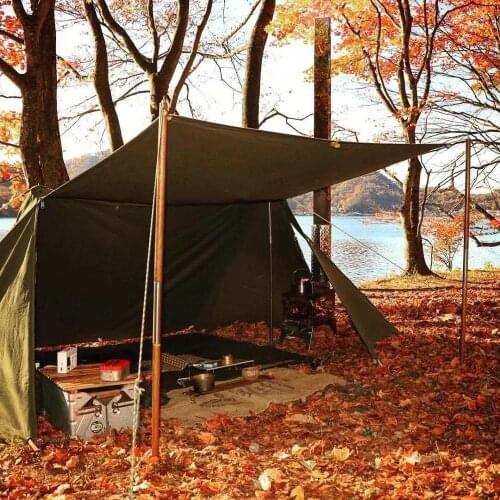 4-6 Person Party Wild Survival Military Marching Relief Car Canopy Beach Tent Family Outdoor Camping Tent Tarp Sun Shelter Tent