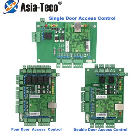 TCP/IP Wiegand 26 Network Door Entry Access Control Panel Board Controller For security solutions access System With Software