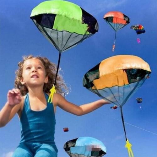 Parachute Game Toy Imitate Mini Hand Throwing Play Soldier Educational Gift Funny Outdoor Children Kids Sports Game #17