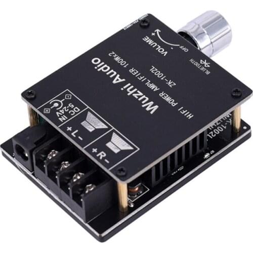Bluetooth 5.0 2*100W Amplifier Board Digital Audio Power Amp HiFi Stereo Dual Channel Class D For Speakers 50W~300W