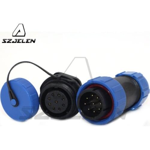 SP2110/SY2112, 9 Pin Connector,Waterproof connector,Automotive connector,aviation plug,cable gland,circular connector