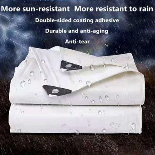 Thick 0.32mm PE Tarpaulin Rainproof Cloth Outdoor Garden Plant Shed Boat Car Truck Canopys Waterproof Pet Cove Cloth Canvas