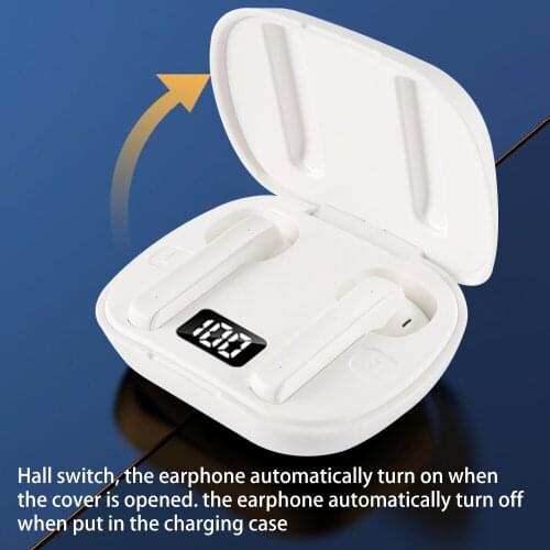 TWS-D9 Wireless Bluetooth Earphones In-Ear Headset With LED Power Display HiFi HD Call Sport Headphone For Windows IOS Android