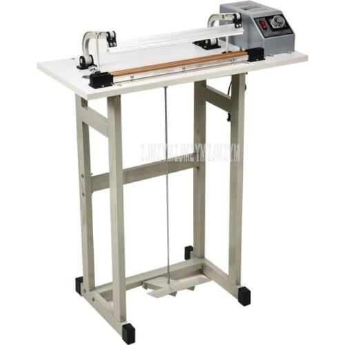 30cm Length Food Pedal Bag Sealer Platic Bag Heat Sealing Machine Aluminum Film Shrink Film Plastic Food Bag Sealer 300W 220V
