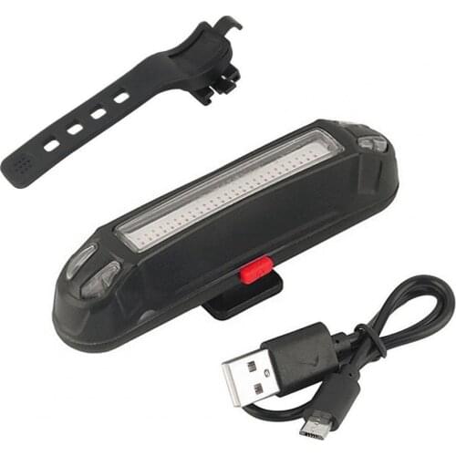 Bicycle tail light rechargeable clip 6 hours running time high performance safety rear wheel suitable for mountain bike