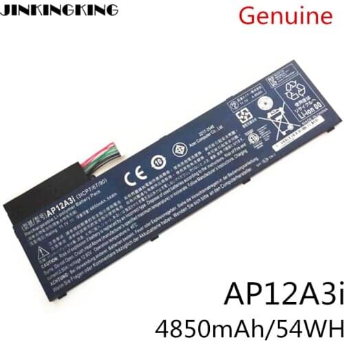11.1V 4850mAh New Battery AP12A3i For Acer Iconia W700 Aspire Timeline Ultra U M3-581TG M5-481TG AP12A3i AP12A4i 54WH