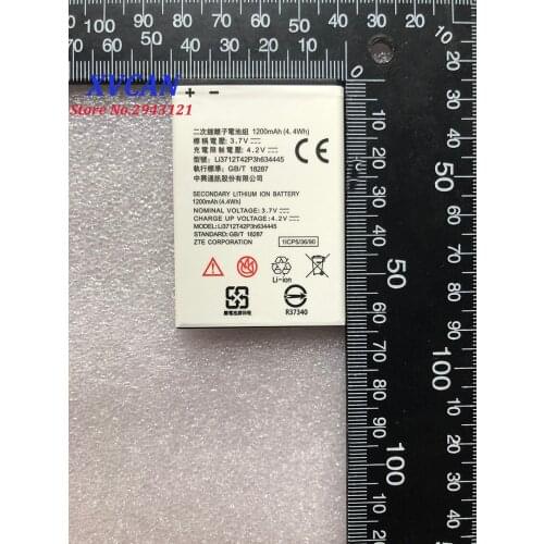 New LI3712T42P3H634445 1200mAh Original Rechargeable Phone battery For ZTE V815W Blade A112 L110 MTC MTC Smart Star Mobile Phone