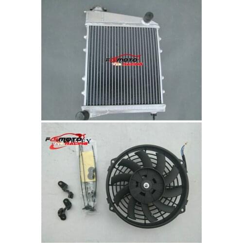 Aluminum Alloy Radiator + FAN For 1967-1991 Austin Rover Mini Cooper & Morris 87 88 89 90