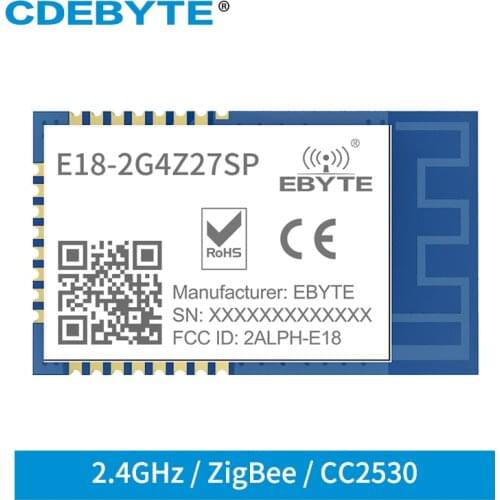 CC2530 2.4GHz ZigBee Module PA LNA Ad HoC Network Mesh CDEBYTE E18-2G4Z27SP PCB Antenna Wireless Transceiver Receiver Smart Home