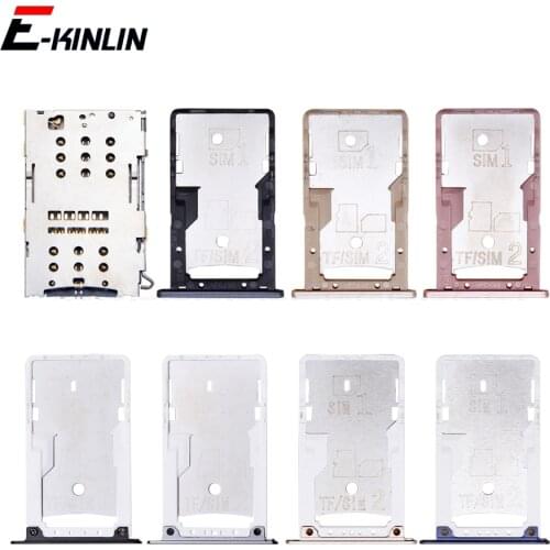 Sim Micro SD Card Socket Holder Slot Tray Reader For XiaoMi Redmi 4A 4 Pro Note 4 Adapter Container Connector Replacement Parts
