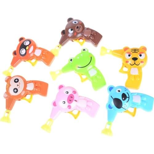 Manual Bubble Gun blower Lovely Cartoon Animal Soap Water Bubble Gun Children Blowing Bubbles Toy For Kid Outdoor Toys Random