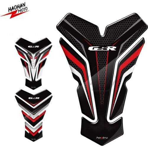 For Suzuki GSR GSR250 GSR400 GSR600 GSR750 3D Motorcycle Tank Pad Protector Stickers