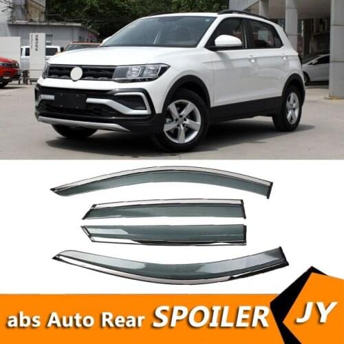 For Volkswagen T-Cross 2019 Window Visor Vent Shades Sun Rain Deflector Guard For Volkswagen T-Cross Auto Accessories 4PCS/SET