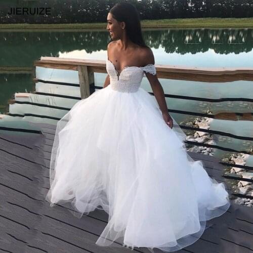 JIERUIZE Beach Wedding Dresses