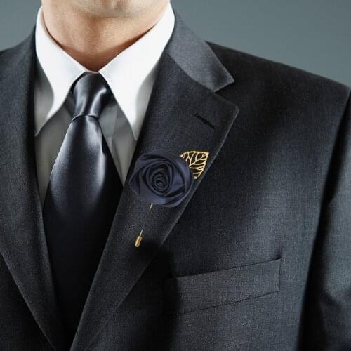 Beautiful Ceremony Flower Wedding Corsages and Boutonnieres Men Wedding Silk Roses Flowers Groom Boutonnier XH029