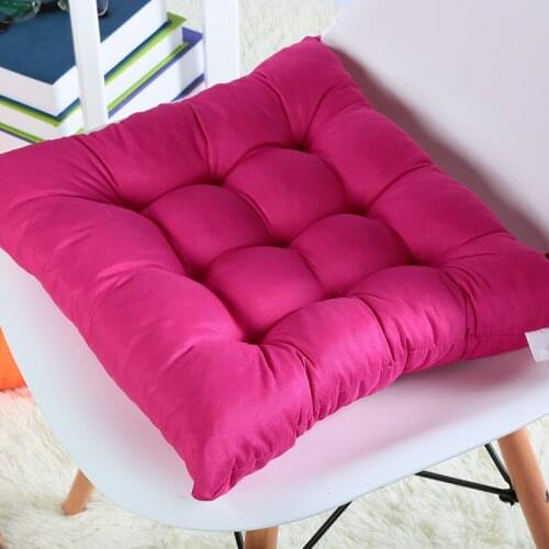 Newly Square Chair Cushion Non-Slip Comfortable Warm Seat Floor Cushion Pillow For Home Office
