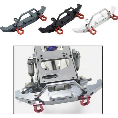 Front Bumper with Trailer-Hook Fit for WPL C14 C24 1:16 RC Truck Accessory