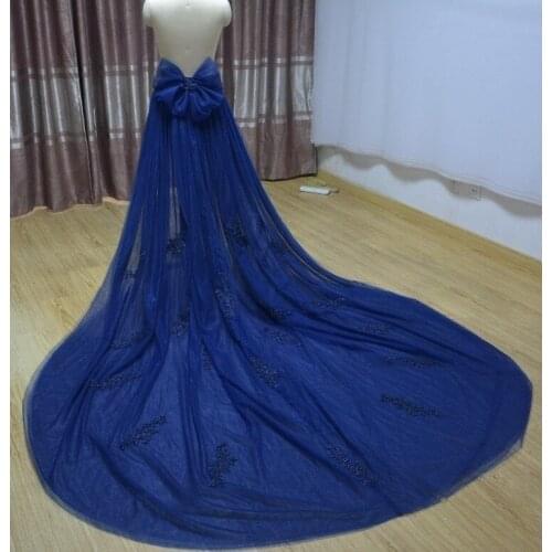 Removable bridal skirt, Tulle skirt, lace skirt, Ball Gown skirt, Long train skirt, Bridal skirt Removable train custom size