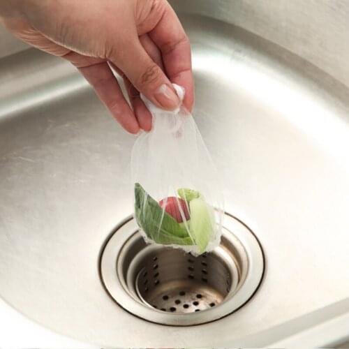 100pcs Sink Filter Mesh Kitchen Tools Bathroom Prevent Clogging Of The Sink Bathroom Filter Sink Waste Net 2020 New Style Health