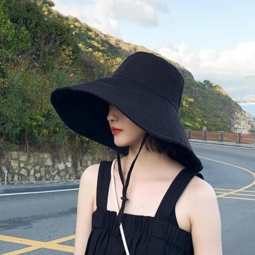 Men Women Bucket Fisherman Hat Wide Brim Safari Cap Visor Sun Protection Hiking UV Protection Summer Outdoor Shade Sun Hat