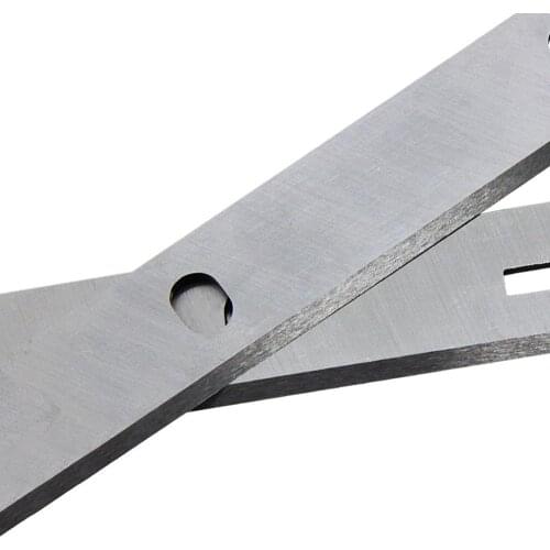 FOXBC 210x22x1.8mm Planer Blade for Zipper Zi HB204 Woodworking Tool 2PCS