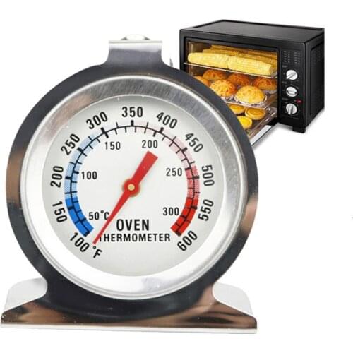 Kitchen Oven Thermometers Stainless Steel Food Meat Dial Thermometer Temperature Gauge Household Instrument Supplies