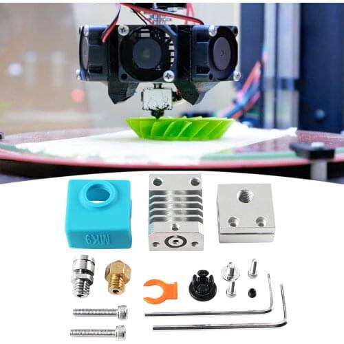 1Set 3D Printer Parts All Metal Hotend Extruder Kit For CR-10 / CR10S / Ender 3 / Ender 3 Pro