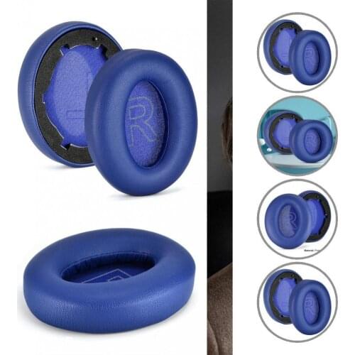 1 Pair Stylish Headset Sleeves Fine Workmanship Soft High Elasticity for Anker Soundcore Life Q20/Q20 BT